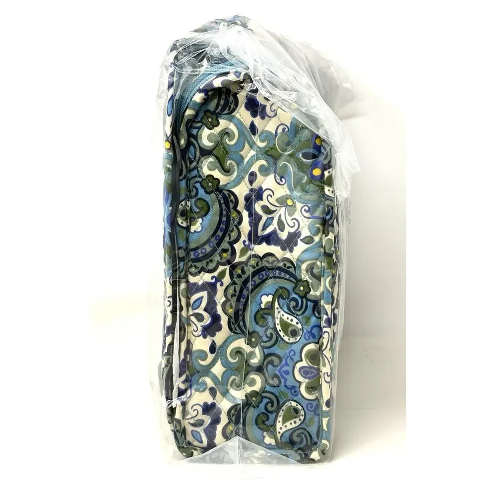 Vera Bradley Maritime Medallion Grand Hanging Organizer Travel Makeup Bag